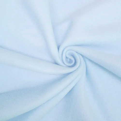 Miniatura 3 de American Baby Company Manta de forro polar (30 x 40 pulgadas) con ribete de satén similar a la seda, suave, cálida y acogedora, azul, para niños