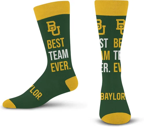 Miniatura 32 de For Bare Feet NCAA Unisex Best Team Ever Crew Sock Ncaa