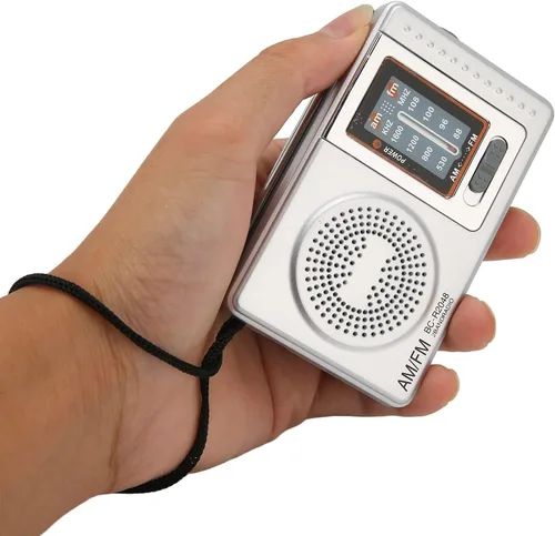 Miniatura 5 de Radio transistor AM FM con altavoz integrado, radio portátil para viajes en casa, entretenimiento, trabajo, emergencia