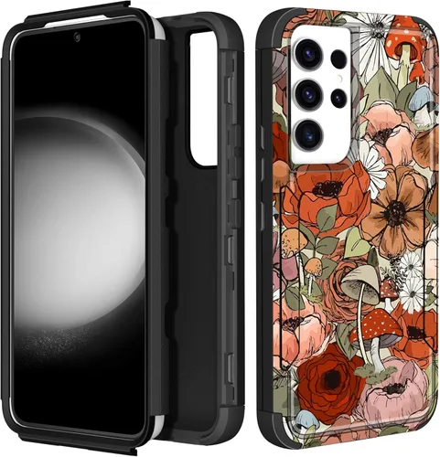 Miniatura 8 de para Samsung Galaxy S22 Ultra Funda - Funda de teléfono linda para mujeres y chicas adolescentes Diseño único y estético genial Flor Kawaii Various