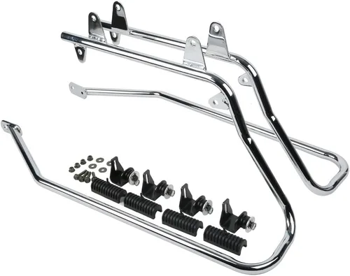 Miniatura 8 de Alforjas rígidas con soportes de conversión para Harley Davidson 1984-2017 Softail Modelos FLST FLSTC FLSTF FLSTN FLSTS modelos Rojo