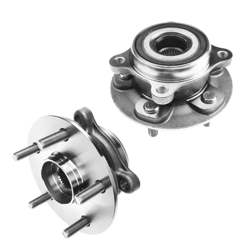 Miniatura 32 de Detroit Axle - 2 bujes de rodamiento de rueda delanteros para Land Rover LR3 2005-2009, LR4 2010-2016, Range Rover Sport 2006-2013, reemplazo