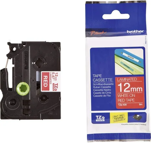 Miniatura 11 de Brother TZe-141 - Cinta de etiquetado, negro sobre transparente, 0.709 in de ancho x 26.2 ft de largo, laminada, suministros originales de Brother