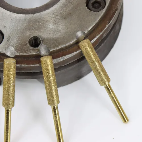 Miniatura 6 de Afilador de motosierra de diamante, vástago de 1/8 de pulgada, piedras de afilado de repuesto eléctricas de 7/32 pulgadas, adecuadas para motosierra