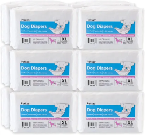 Miniatura 9 de Pañales desechables para perras Pañales para perras Pañales para cachorros, pañales para perros en celo o pañales de incontinencia para perros