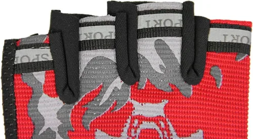 Miniatura 3 de Guantes de ciclismo sin dedos para niños, transpirables, antideslizantes, absorben los golpes, guantes de ciclismo para niños, niñas, niños, pesca