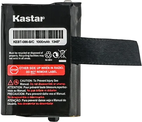 Kastar Paquete de 1 batería de repuesto 53617 KEBT086 para Motorola Radio bidireccional Walkie TalkAbout FV300 FV300R, FV500, FV700 FV700R