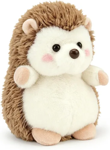 Miniatura 8 de PEACH CAT Capybara - Lindo animal de peluche de Capibara pequeño, juguetes de peluche, regalos para niños, color marrón (chorreado)