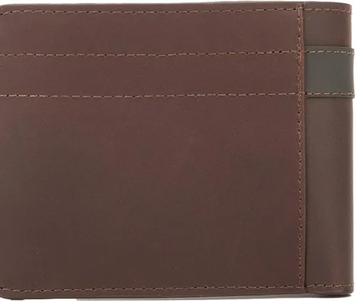 Miniatura 4 de VELEZ Carteras de cuero genuino para hombre, Café, Casual