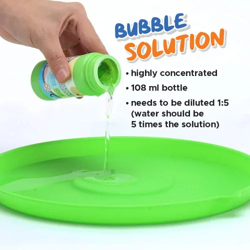 Miniatura 4 de OleOletOy Juego de varitas de burbujas gigantes: juguete para niños y adultos para hacer burbujas, diversión al aire libre y actividades interiores
