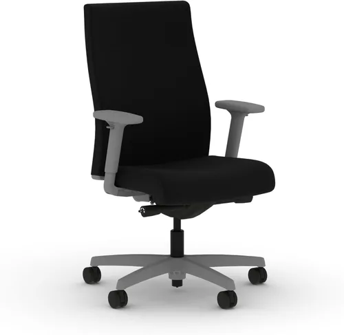 Miniatura 12 de HON Ignition 2.0 - Silla de oficina de tela, tapizada, brazos ajustables, silla de oficina ergonómica ejecutiva reclinable, con inclinación