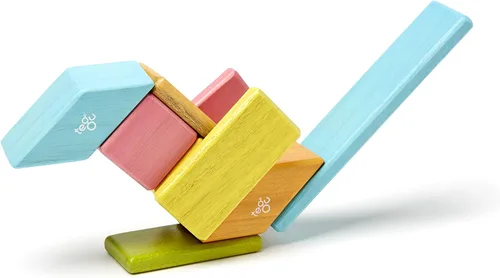 Miniatura 9 de Juego de bloques magnéticos de 14 piezas Tegu, sets de 14 piezas, Tints