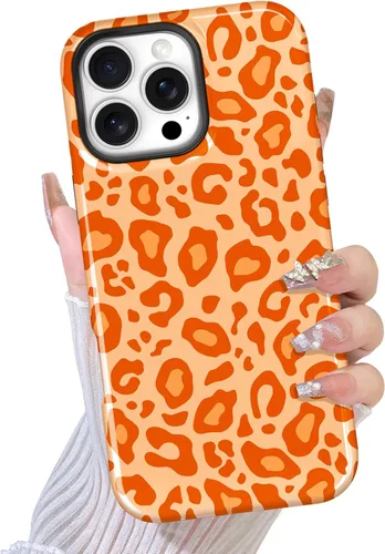 Miniatura 38 de TEAUGHT Compatible con iPhone 11 Funda con patrón lindo estampado de leopardo negro guepardo + protector de pantalla a prueba de golpes, funda
