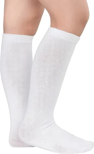 Miniatura 4 de American Trends Calcetines deportivos para niños, calcetines de fútbol a rayas hasta la rodilla, calcetines de fútbol de béisbol y sóftbol