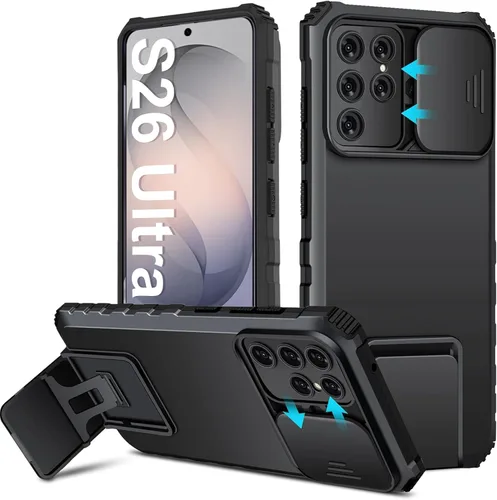 Miniatura 21 de S22 Ultra - Funda compatible con Samsung Galaxy S22 Ultra 5G [versión 2022], funda para cámara deslizante, funda de teléfono a prueba de golpes