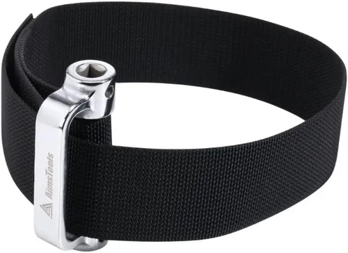 Llave de filtro de aceite de nailon grande de alta resistencia de hasta 9 pulgadas (9.016 in), se adapta a áreas estrechas, herramienta universal de