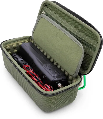 CASEMATIX Funda compatible con radio Midland de 2 vías, Cobra de mano, radio CB de mano Uniden y más, solo funda de viaje portátil