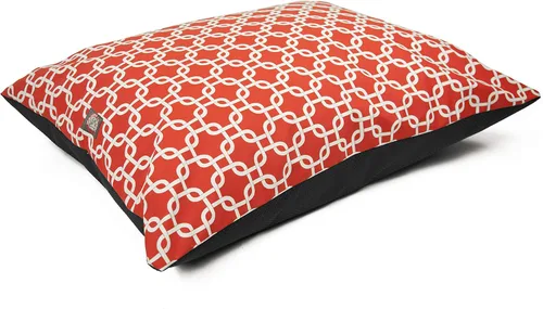 Miniatura 45 de Majestic Pet Cama rectangular para perros tamaño mediano, lavable, cama antideslizante y cómoda para mascotas, cama para jaula para perros, almohada
