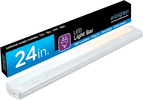 Miniatura 7 de Enbrighten Control remoto de sincronización de un solo toque, interruptor de luz adicional para luces debajo del gabinete, control remoto