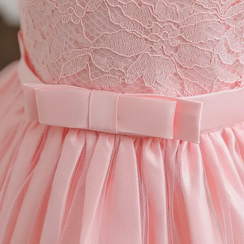 Miniatura 4 de NNJXD - Vestido de princesa de tul con flores, para usar en bodas, para niñas pequeñas y bebés