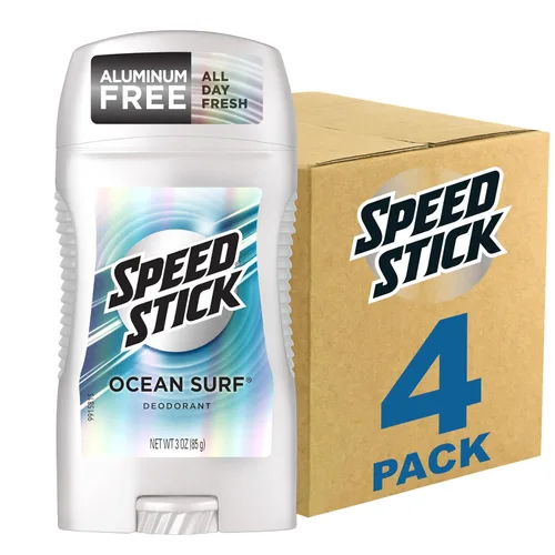 Miniatura 13 de Speed Stick Desodorante antitranspirante para hombre, sin perfume, 3 onzas, paquete de 4