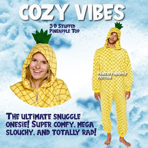 Miniatura 3 de Funziez! Mameluco delgado de piña y aguacate para adultos, disfraz de Halloween para alimentos, traje de cosplay de una pieza para adultos, mujeres