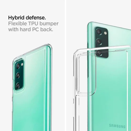 Miniatura 6 de Spigen Funda ultra híbrida diseñada para Samsung Galaxy S20 FE 5G (2020), transparente