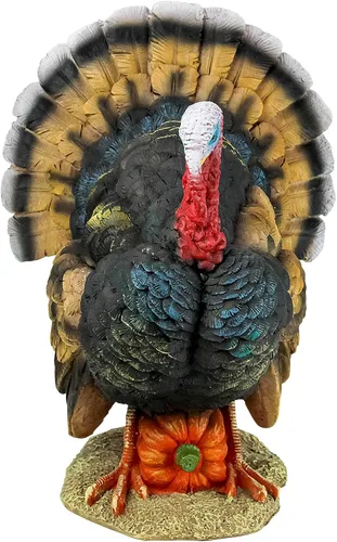Miniatura 2 de Design Toscano QM2373100 Estatua de Pavo Norteamericano, a todo color, Pequeña