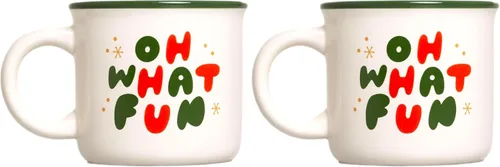 Miniatura 9 de Pearhead Bah Hum Bug - Taza de café de Navidad, decoración del hogar de temporada, ideas de regalo para rellenar calcetines, apta para microondas