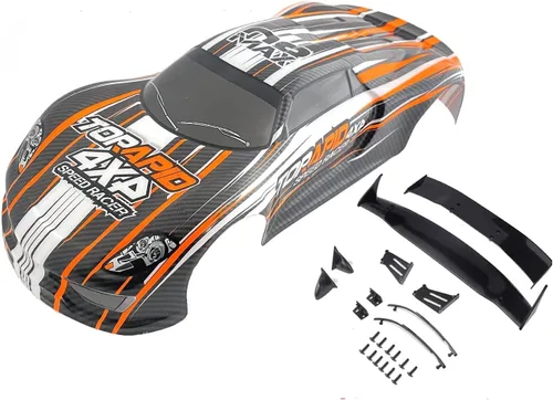 Miniatura 8 de 1/10 Escala RC pintada precortada Drift Racing Touring Onroad Carrocería de coche Ancho 7.480 in con accesorios de espejo retrovisor (AE86)