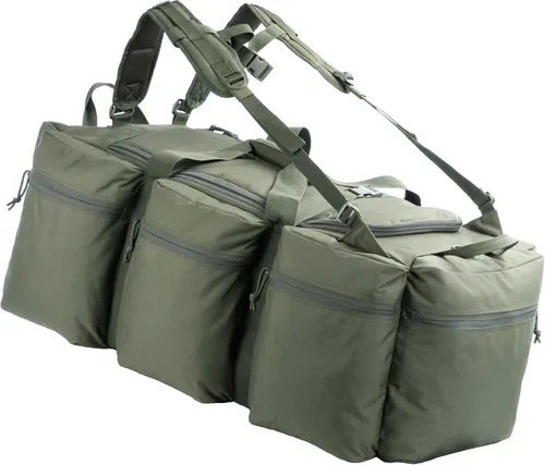 Miniatura 10 de Bolsa de lona militar grande de 100 L, bolsa de lona para despliegue, equipo deportivo, bolsa de equipaje de viaje con correas desmontables para AT
