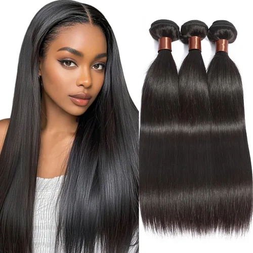 Miniatura 8 de Angie Queen 1 paquetes de cabello humano virgen sin procesar de 10 pulgadas, cabello humano ondulado y húmedo, cabello humano ondulado y natural