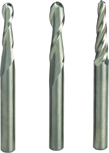 Whiteside Ball Nose CNC Router Bit Set, 3 piezas