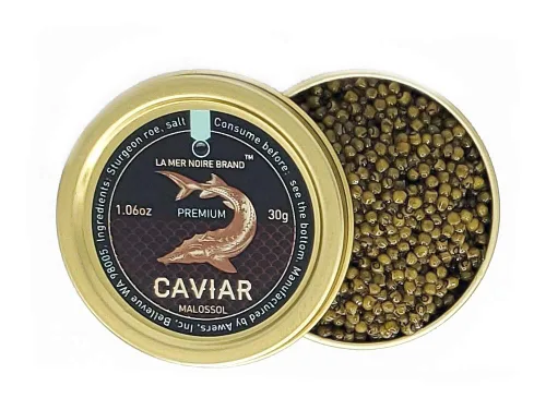 Miniatura 2 de Paquete de tres caviar de esturión Ossetra 1.06 oz (paquete de 3)