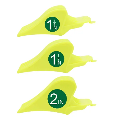Miniatura 14 de Guías profesionales para cortapelos: peines de 1 y 1/4", 1 y 1/2", 2", compatibles con cortapelos Wahl (blanco)