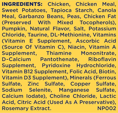 Miniatura 8 de Nature′s Recipe Alimento seco para perros con receta de pollo, batata y calabaza sin granos, bolsa de 4 libras