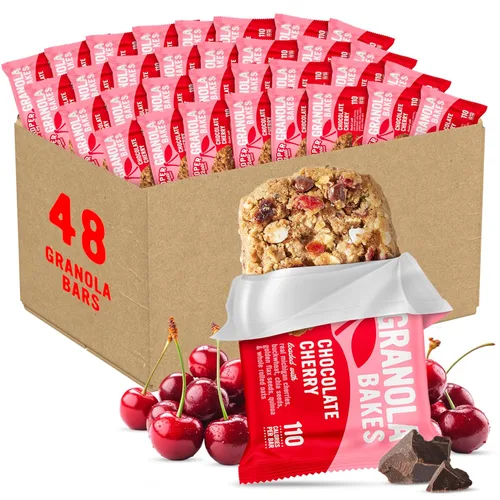Miniatura 10 de Cooper Street Granola Bakes Manzana y Canela – Barras de granola masticables suaves horneadas – 48 unidades – Barras de granos y semillas seguras