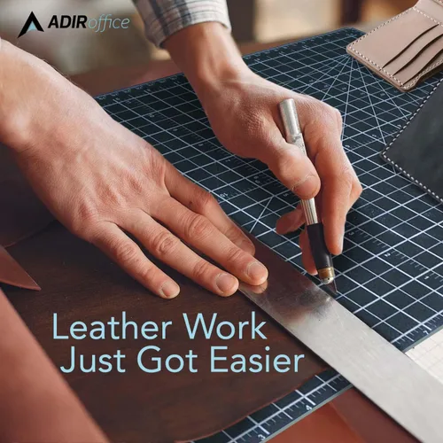 Miniatura 6 de Adir Professional - Alfombrilla de corte curativa auto-reversible, 18 x 24 pulgadas, verde/negro