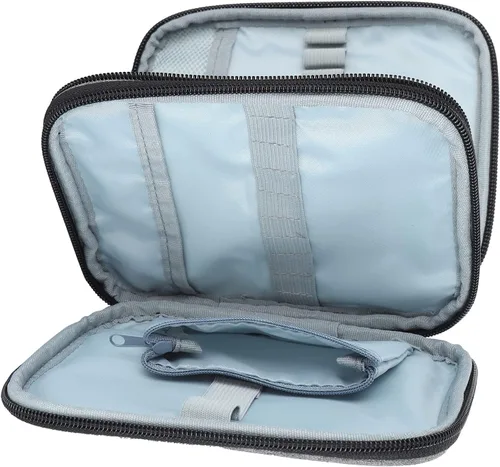 Miniatura 5 de Bolsa organizadora portátil, bolsa de almacenamiento de agujas de ganchillo, bolsa de almacenamiento de ganchos de ganchillo, bolsa
