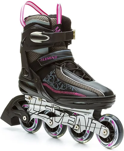 Miniatura 7 de 5th Element Lynx - Patines en línea para mujer con correa ajustable, ruedas de 3.150 in y bota suave, patines en línea perfectos para Roller Derby