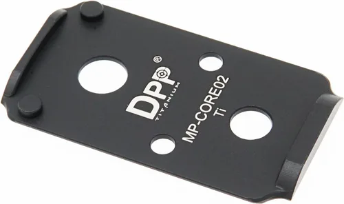 Miniatura 3 de DPP Titanium Placa de montaje/adaptador compatible con Smith & Wesson MP 2.0 Optics Ready/CORE Holosun 407C/507C/508T Trijicon RMR/SRO - MP-CORE02-TI