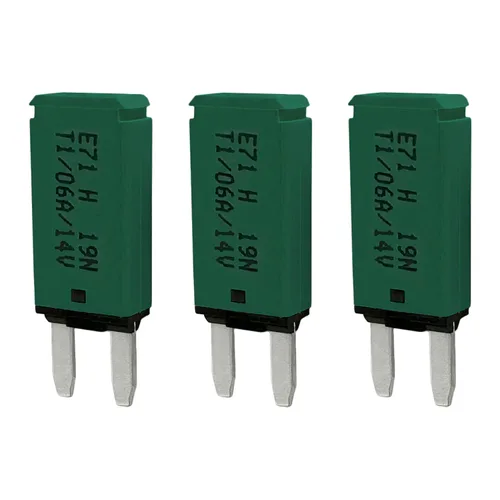 Miniatura 5 de Mini ATM Auto Reinicio 5 Amperios Disyuntor de Circuito Fusible para Protección de Batería de Audio Automotriz Marina RV Coche Camión (T1) Reinicio