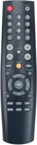 RC-057 - Control remoto reemplazado para COBY TV TFTV1925 TFTV2225 LEDTV1935 LEDTV2326 LEDTV3226 LEDTV5536 LEDVD1596 TFTV2425 TFTV4028 TFTV3229