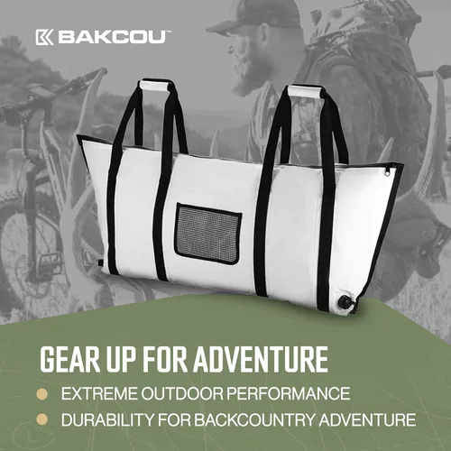 Miniatura 6 de Bakcou - Insulated Game Bag - Gear Bag - Ultimate Harvest Hauler for eBike Trailer, Keeps Game Fresh, Compact and Waterproof