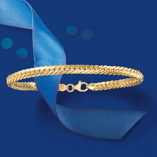 Miniatura 3 de Ross-Simons Italian 18kt Yellow Gold Cuban-Link Bracelet