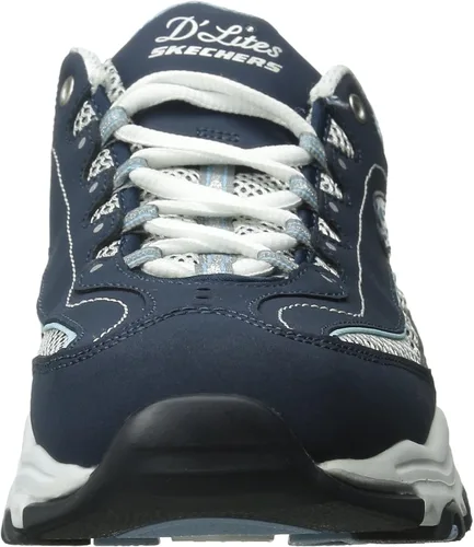 Miniatura 2 de Skechers D'Lites-Life Saver - Tenis de espuma viscoelástica con cordones para mujer