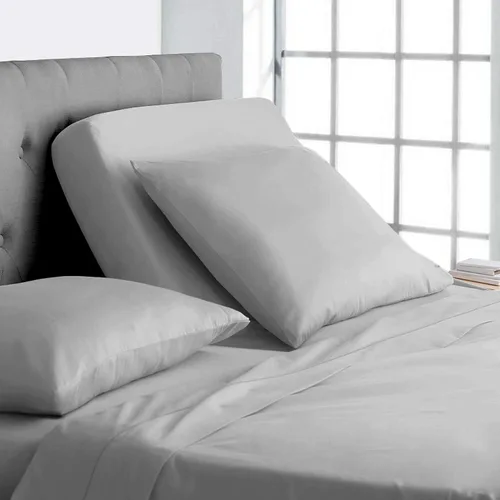 Miniatura 9 de Online Bedding Linen Flex Top - Cama tamaño Queen, 800 hilos, algodón egipcio de 18 pulgadas, sábanas divididas de bolsillo profundo para dormir
