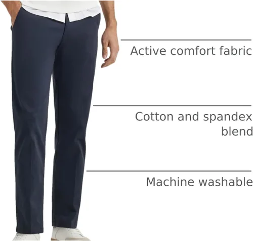 Miniatura 56 de Lee Extreme Motion Pantalón regular recto sin pliegues al frente para hombre