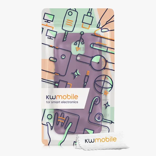 Miniatura 7 de kwmobile Funda compatible con Xiaomi Redmi Note 9S / 9 Pro / 9 Pro Max - Funda protectora de silicona TPU suave y delgada - Morado magenta Magenta