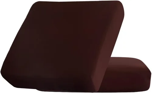 Miniatura 9 de AURLOE Fundas impermeables para sofá de 2 piezas, funda elástica para sofá, protector de muebles con elástico, adecuado para loveseat, sofá de 2